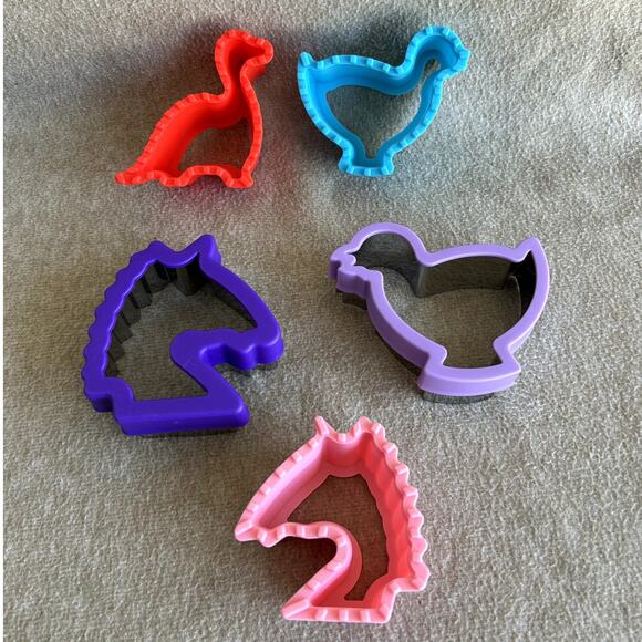 unknown Other - Baking Cookie Cutters Crafting Shapes Multipack Dinosaur Unicorn Horse Chic